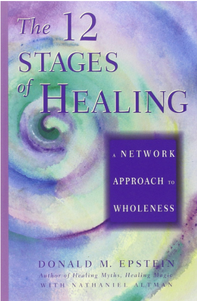 The 12 Stages of Healing Book Cover.